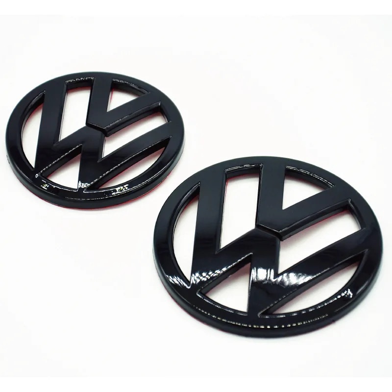Эмблемы Volkswagen Polo 110mm+117mm black