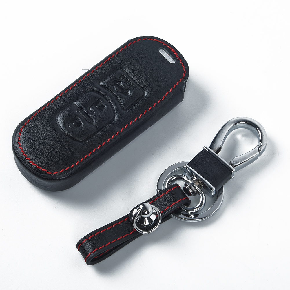 Чехол на ключ Mazda 3 кнопки