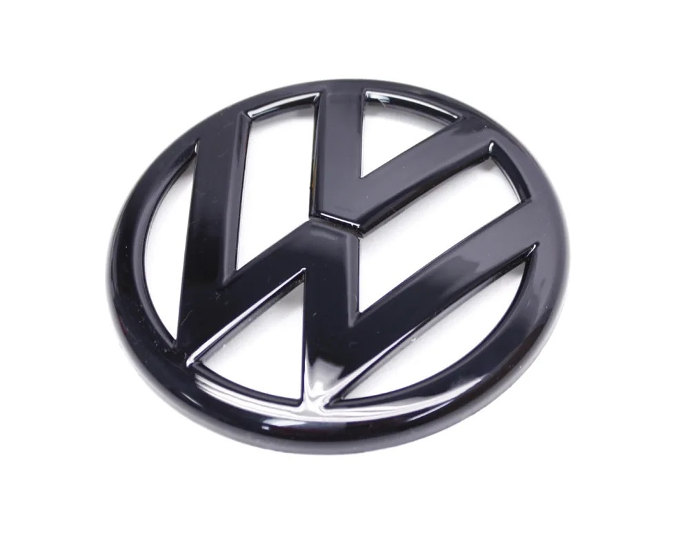 Эмблема Volkswagen 135mm black
