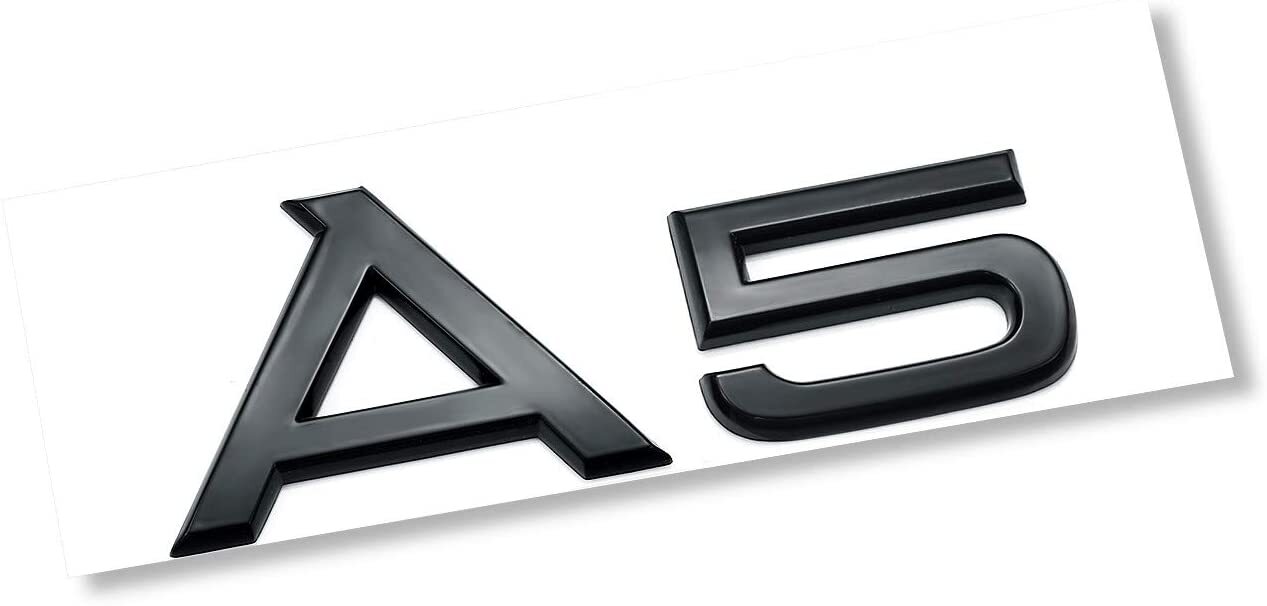 Эмблемa A5 для Audi black