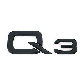 Эмблемa Q3 для Audi black