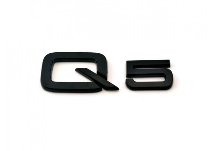 Эмблемa Q5 для Audi black