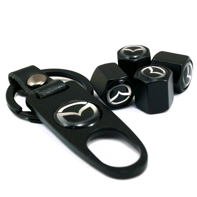 Колпачки на ниппель Mazda Black
